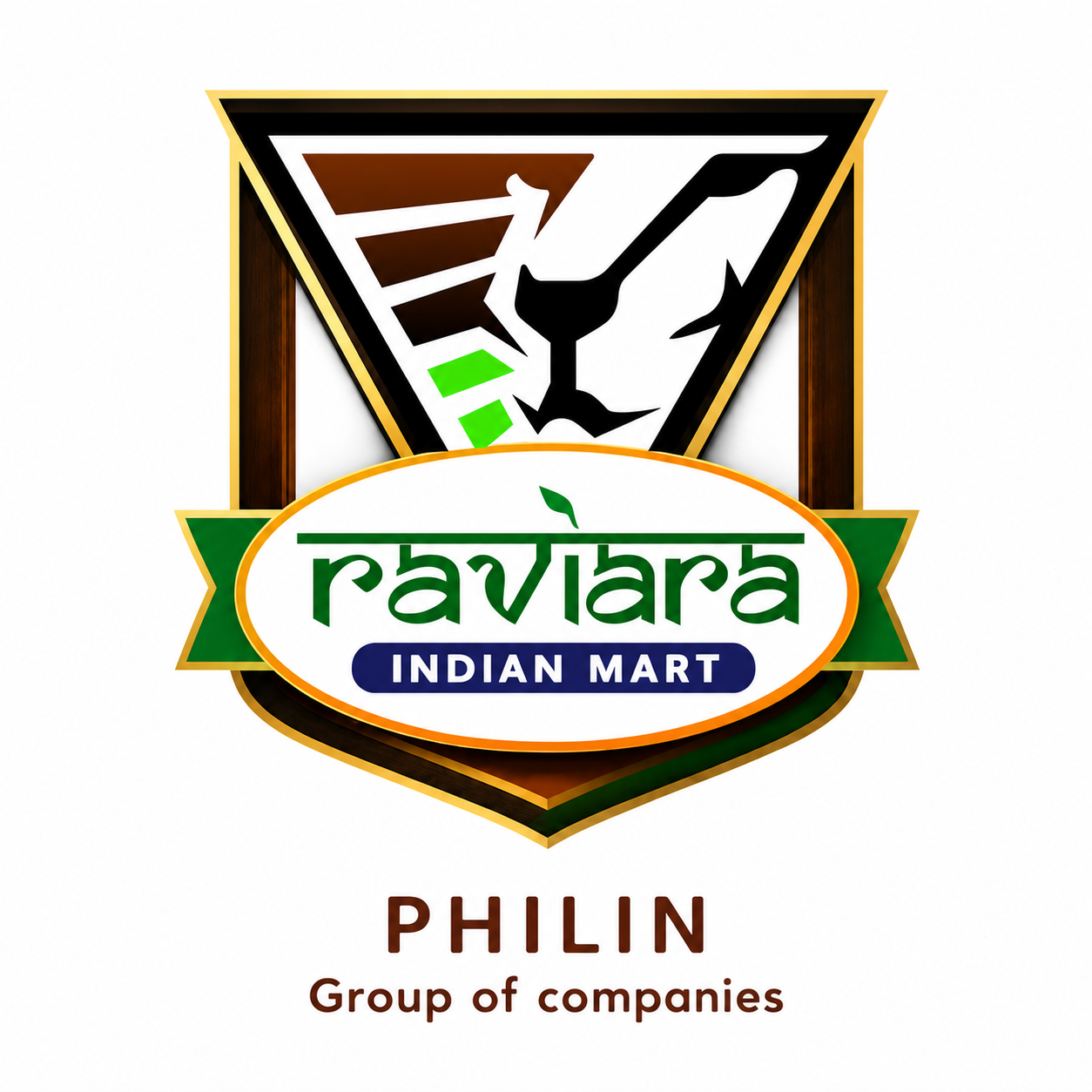 Raviara Indian Mart official logo